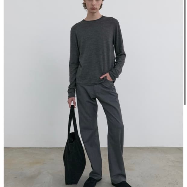 아이엘 Aieul Pieter Trousers Grey 50