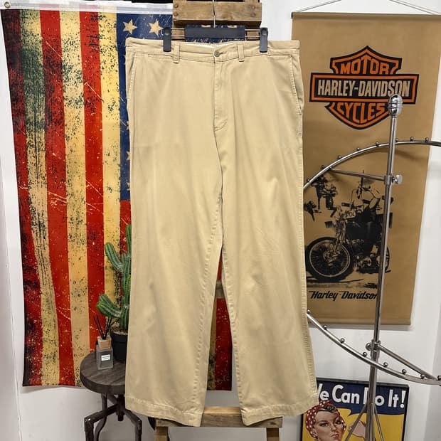 90s 쇼트 클래식 오피서 치노팬츠 컴뱃 트라우저 N770