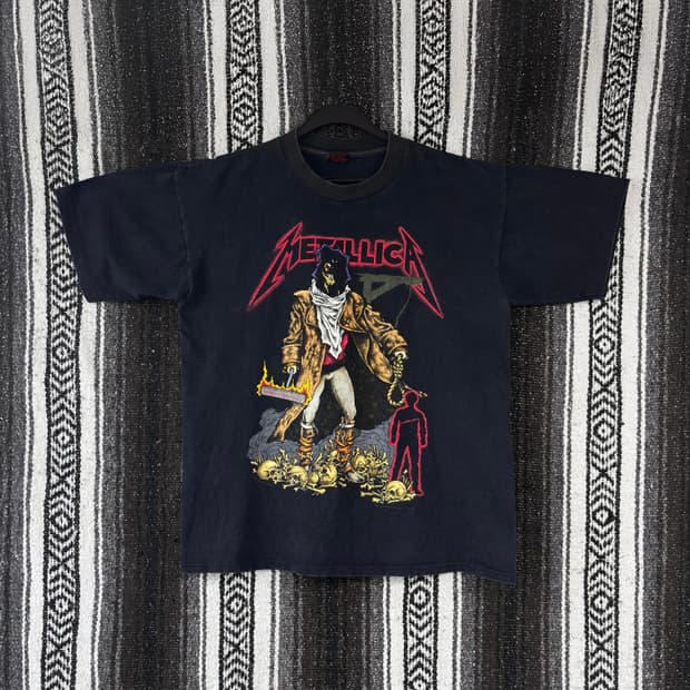 90s metallica unforgiven 반팔 티셔츠