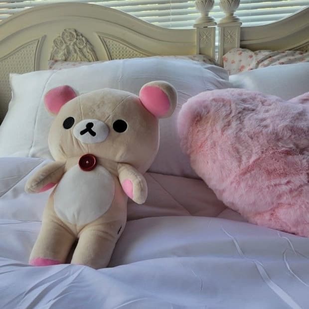 (정품) 산리오 코리락쿠마 인형 M