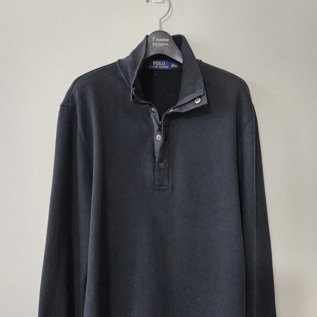 폴로랄프로렌 하프집업티셔츠 (M