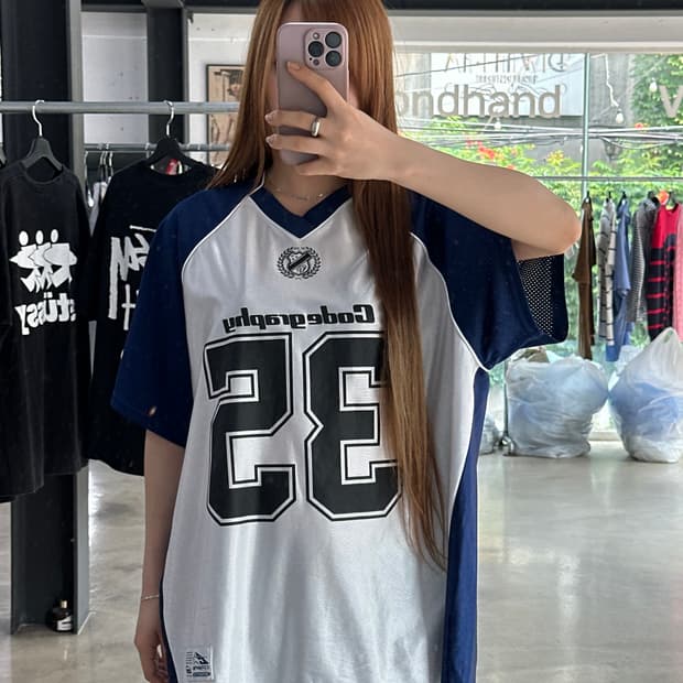 CGP 코드그라피 래글런 져지 반팔티