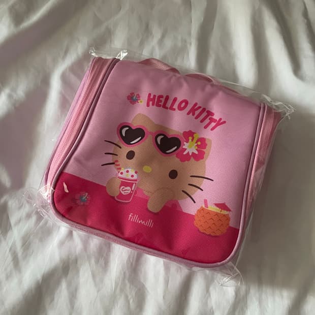 헬로키티 필리밀리 태닝키티 파우치
