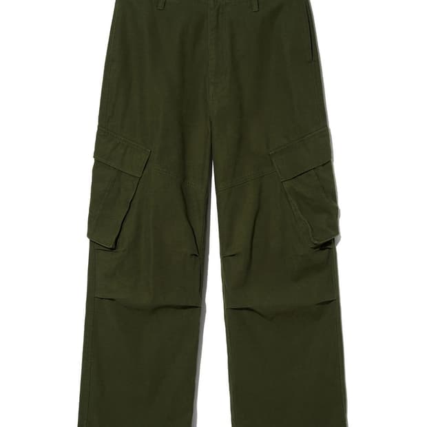 브라운브레스 카고 팬츠 바지 카키 L