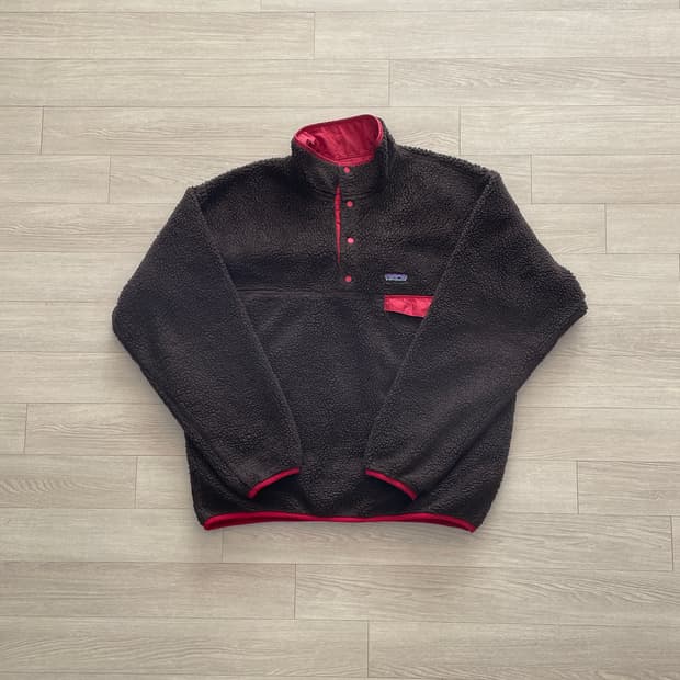 파타고니아 글리세이드 브라운 레드 딥파일 