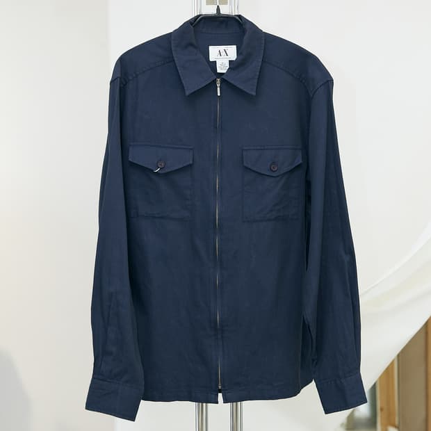 Zip Work Shirt