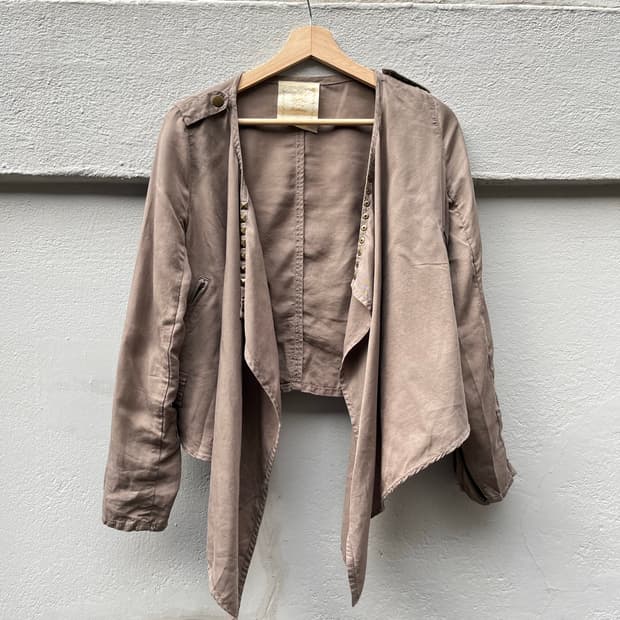 라이오셀 드레이프 자켓