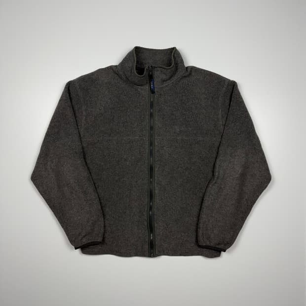 (110) 80s 엘엘빈 플리스 자켓 다크그레이