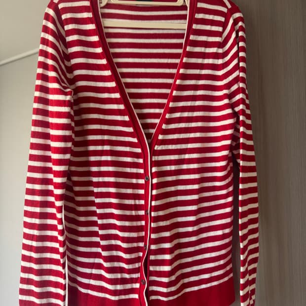 [정품] 타미힐피거 여성 코튼 캐시미어 가디건 (L사이즈/66~77)