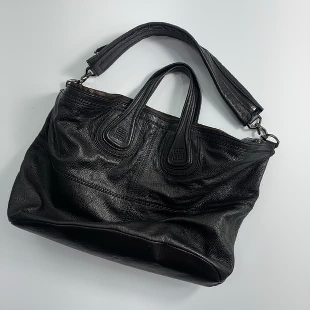 Givency  지방시 나이팅게일 레더 블랙 백 