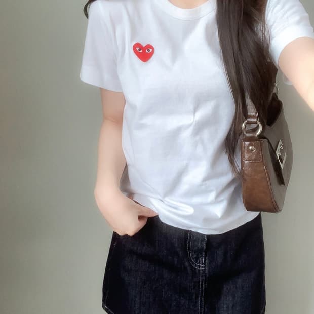 꼼데가르송 반팔티