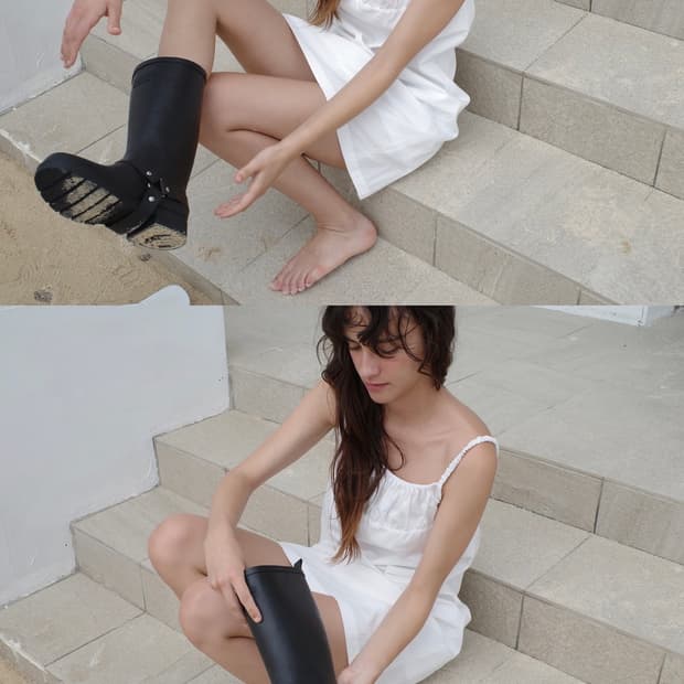 로우클래식 레인부츠