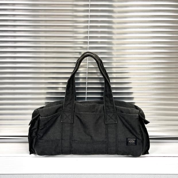 PORTER SMOKY - BOSTON BAG L (Black)