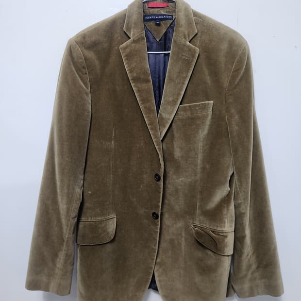 타미힐피거 스웨이드 블레이저