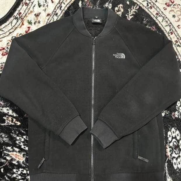 노스페이스 양털 기모 봄버 자켓 