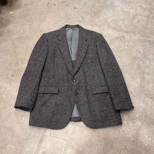 Stafford X Harris Tweed 울 홈스펀 블레이져