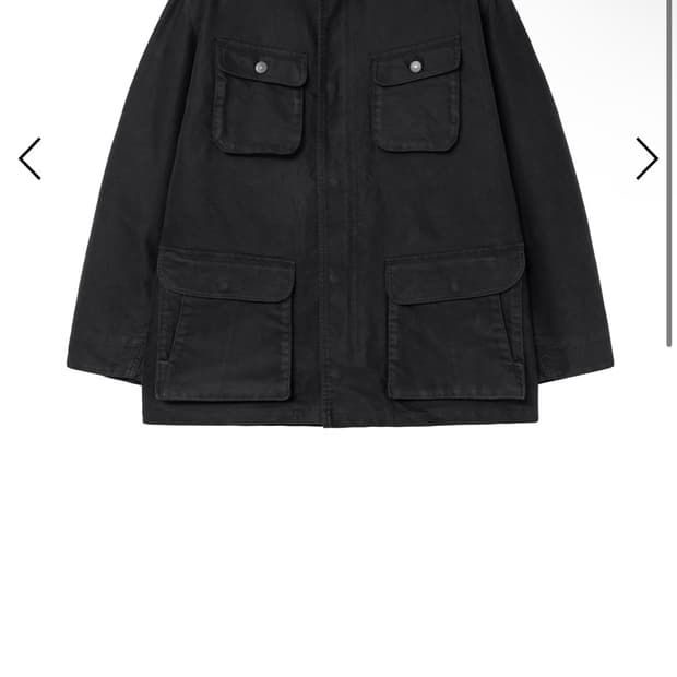 a.ta 에이타 필드자켓 블랙 L->M 교환