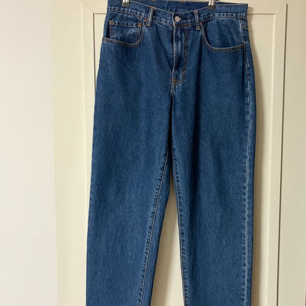 디스이즈네버댓 레귤러 진 블루 L