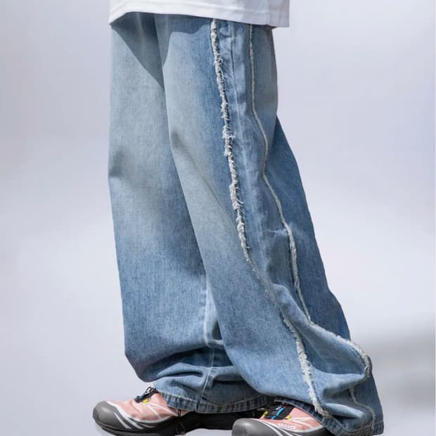 XP150 스웰 데님 팬츠 (BLUE) (스트릿)(빈티지)