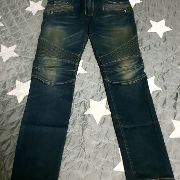 (정품)발망 15ss 빈티지 바이커진 인디고 (31)