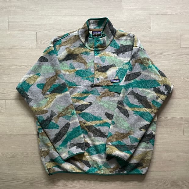 파타고니아 신칠라 연어떼 송어 패턴 rare patagonia