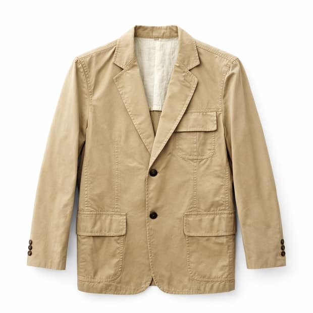 버버리 런던 남성 면 자켓