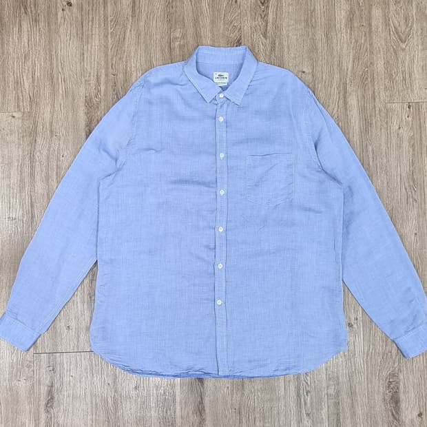 라코스테 린넨66% 혼방 셔츠 45size _ 남성 2xl 추천