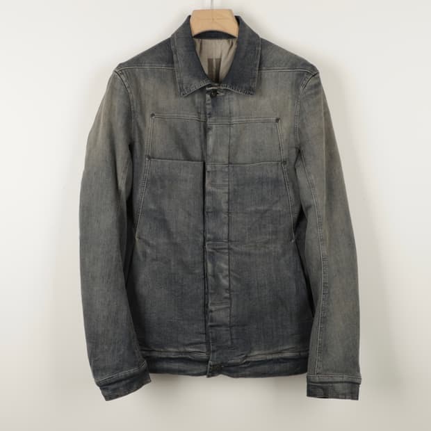 M / Rick Owens 릭오웬스 허슬러 패디드 데님 자켓