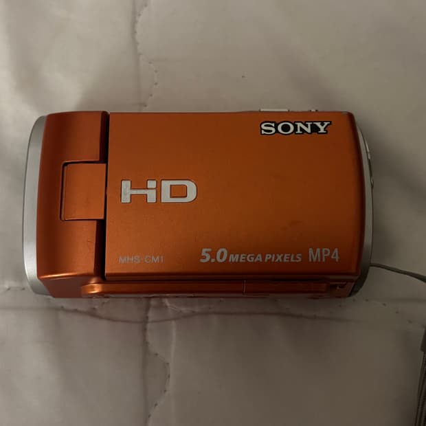 소니 캠코더 디카 Sony mhs-cm1 작례O ) 