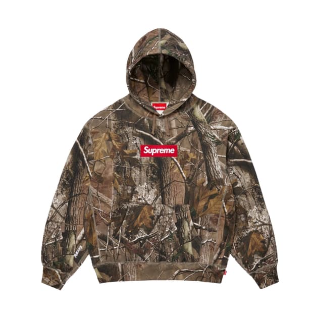 슈프림 박스로고 리얼트리 s