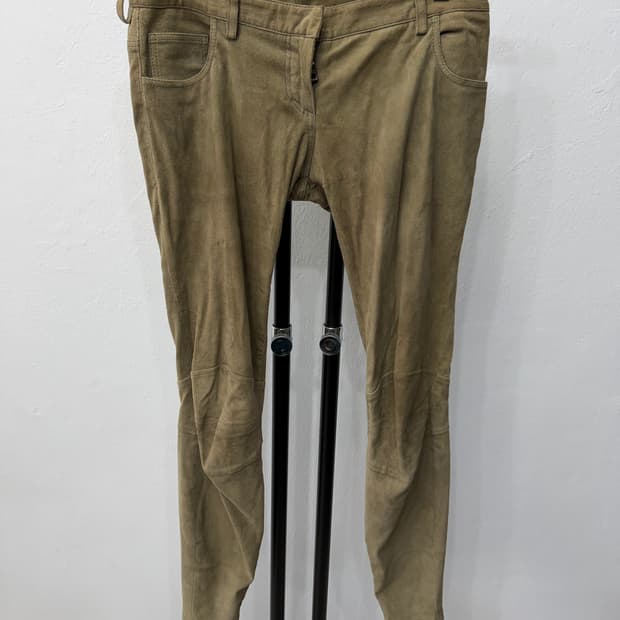 매장판정품) 발망 여성 양가죽 팬츠 38(30인치)