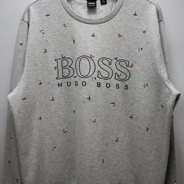 BOSS 보스 휴고보스 맨투맨 슬림핏 춘추용