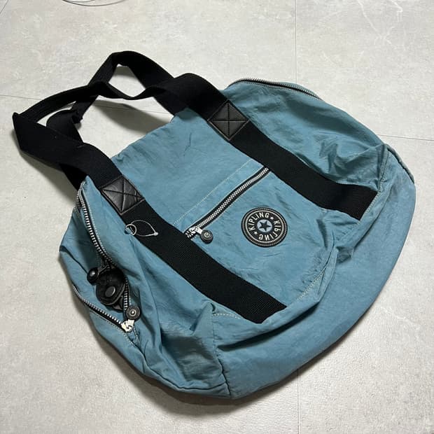 키플링 하늘색 소라색 숄더백 토트백