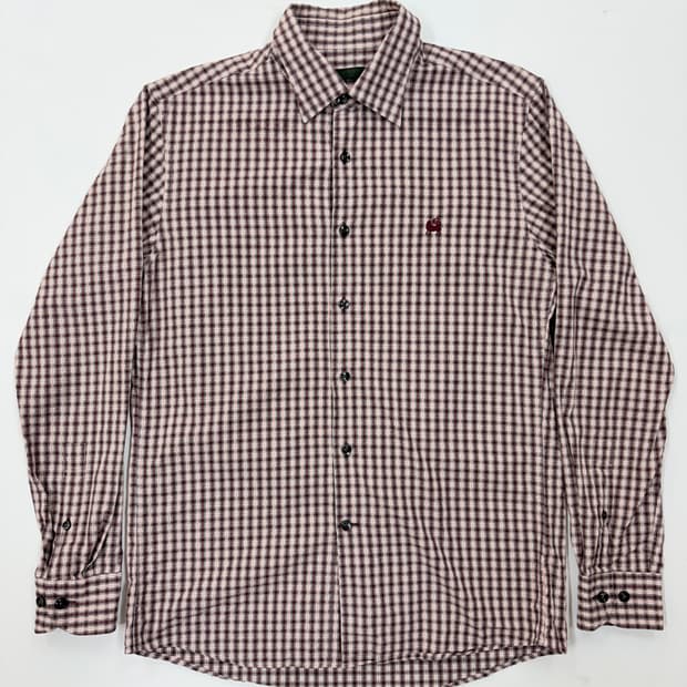 일꼬르소 깅엄 체크셔츠