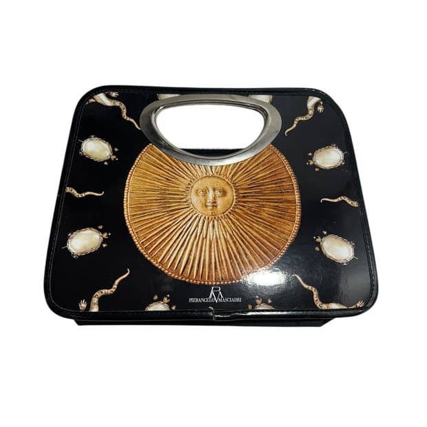 피에란젤로 마스카드리 빈티지 아트 클러치백