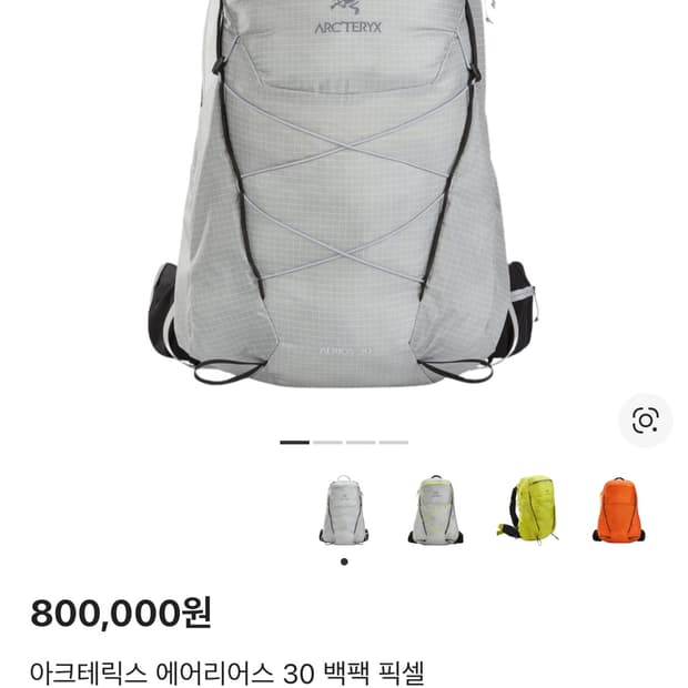 아크테릭스 에어리어스 픽셀 30 reg