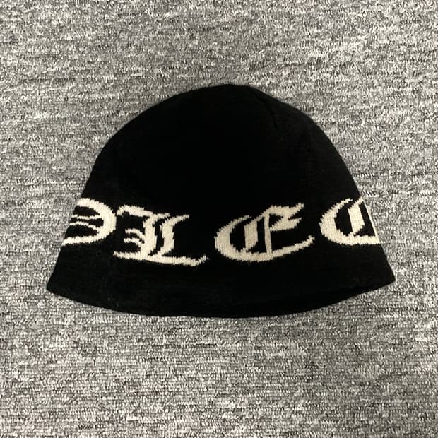 레씨토 레터링 자카드 비니