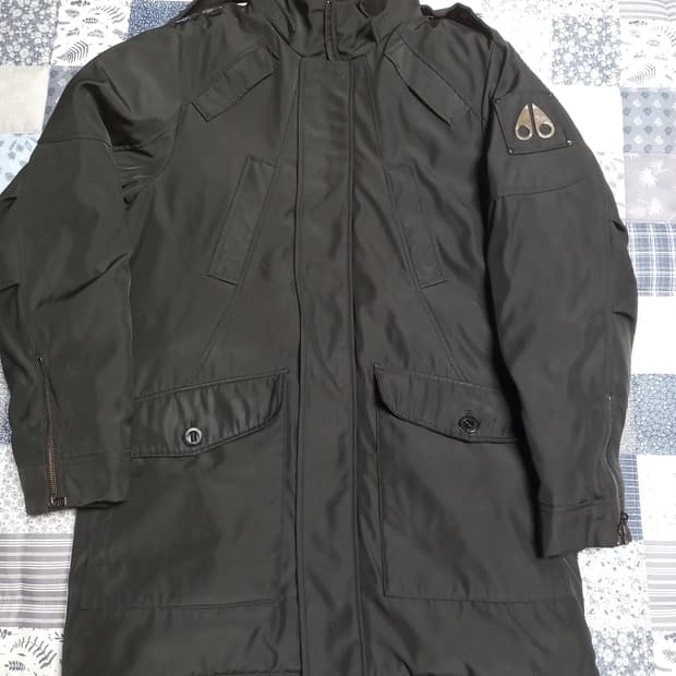 무스너클 롱패딩    L