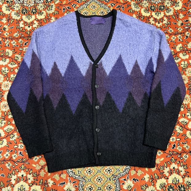 [S] 비슬로우 아가일 울 가디건 (100)