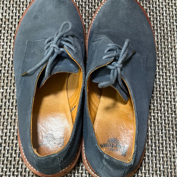 닥터마틴 스웨이드 구두