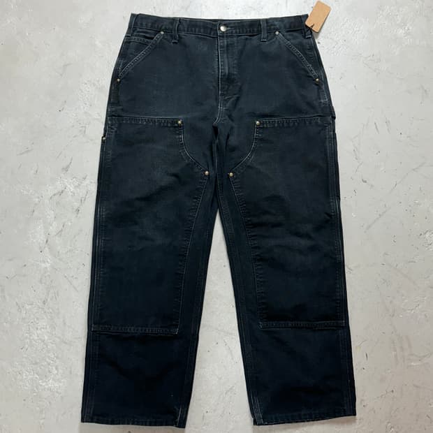 OG 칼하트 B136 더블니 팬츠 칼하트 썩블니