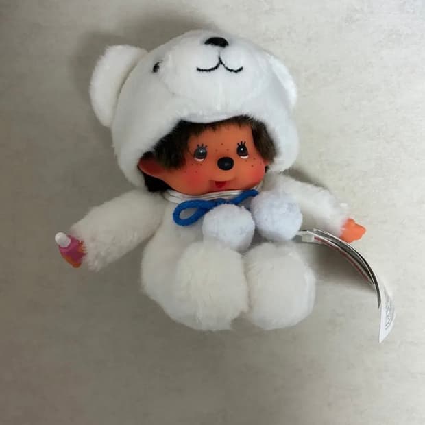 몬치치 애니멀 시리즈 북극곰 인형