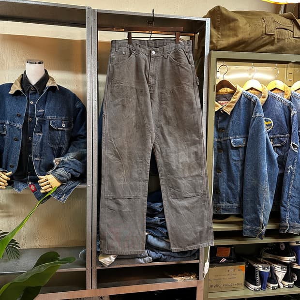 레어 디키즈 더블니 덕 캔버스 팬츠 