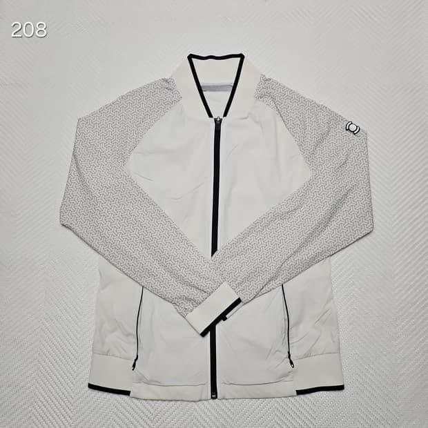 와이드앵글 여성 패턴 바람막이 자켓 (100)