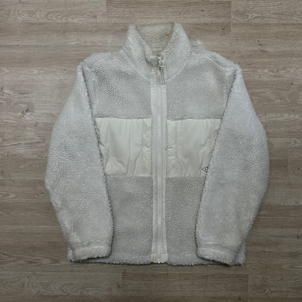 빈폴 스포츠 포켓 배색 뽀글이 후리스 자켓 [아이보리] L/100