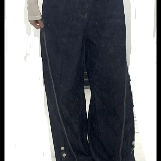 빈티지 청바지 (면)