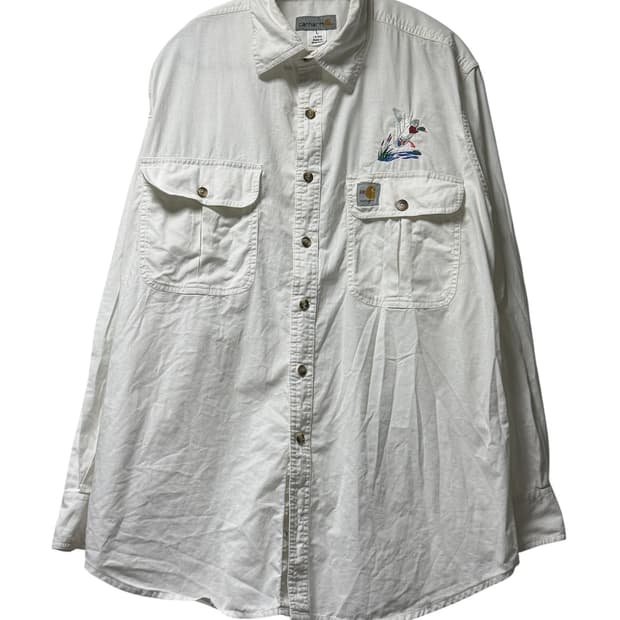 칼하트 투포켓 긴팔셔츠 L