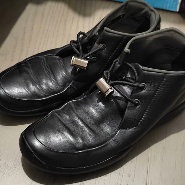 프라다 스포츠 스트링 로퍼 부츠