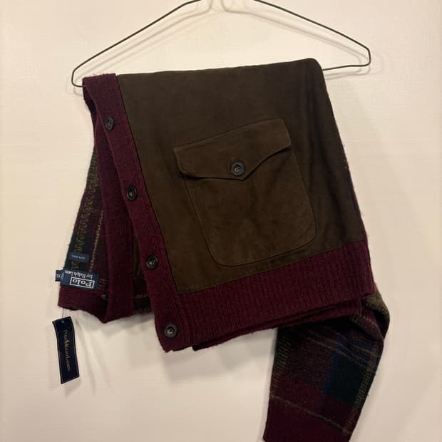 Polo Ralph Lauren's C. 2005 Suede Panel