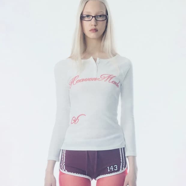 Heavenly Button Down T-shirt White